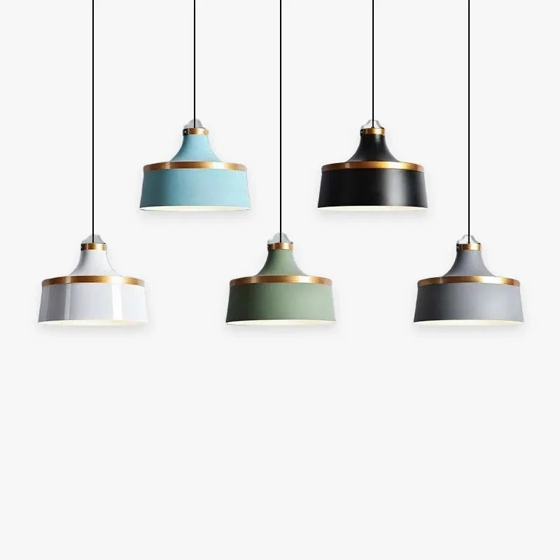 

Nordic Pendant Lamp Iron Pendant Light E27 LED Chandelier Nordic Colorful Dinning Table Decor Kitchen Droplight