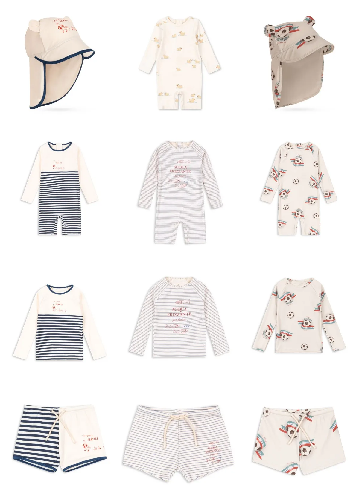 

26ss Kids Swimsuit for Boys Cute Print Swimsuit Swim Trunks Set One-piece Swimsuit