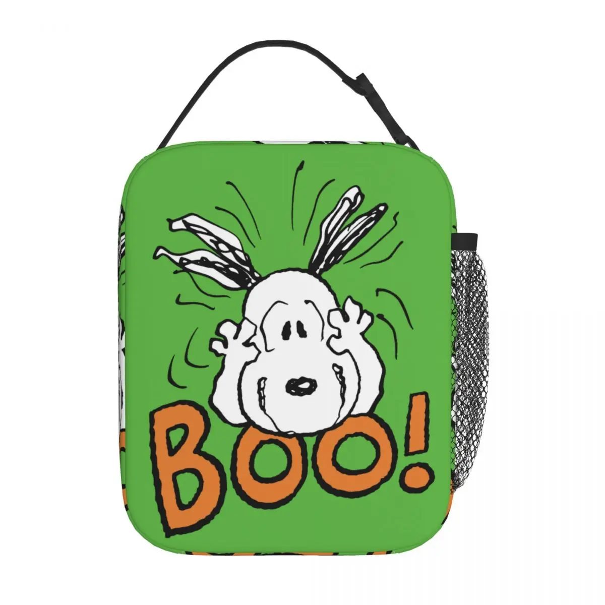 Snoopys Boo Insulated Lunch Bags Portable Meal Container Thermal Bag Tote Lunch Box Office Travel Men Women