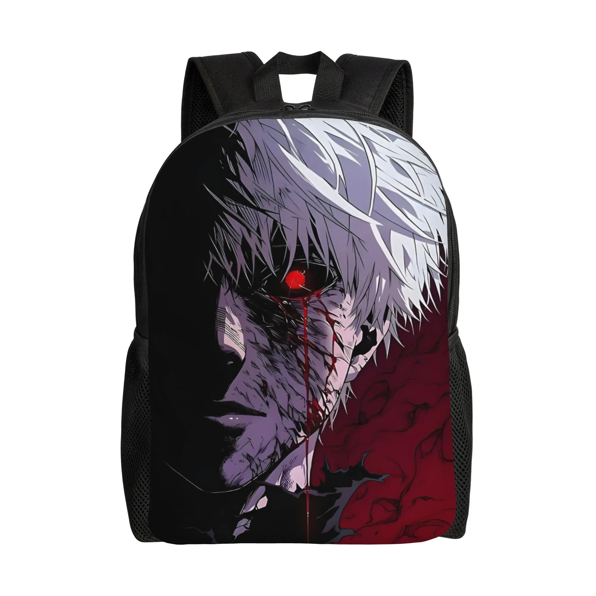Fashion Halloween Tokyo Ghoul Kaneki Backpacks Its Bag  mochila Outdoor Large Capacity Rucksack