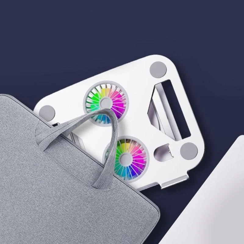 Multiple Adjustable Laptop Stand Carbon Steel Adjustable Bracket for Enhanceds Durability and Stability in Any Setting