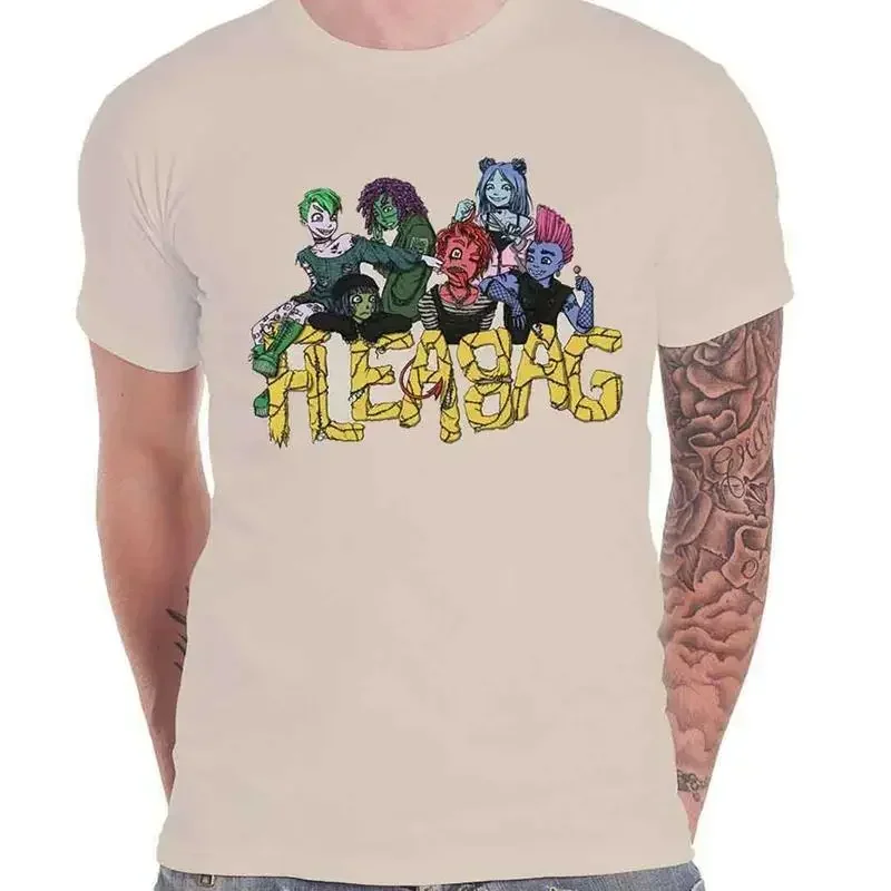 Yungblud T Shirt Fleabag Logo New Official Mens Sand
