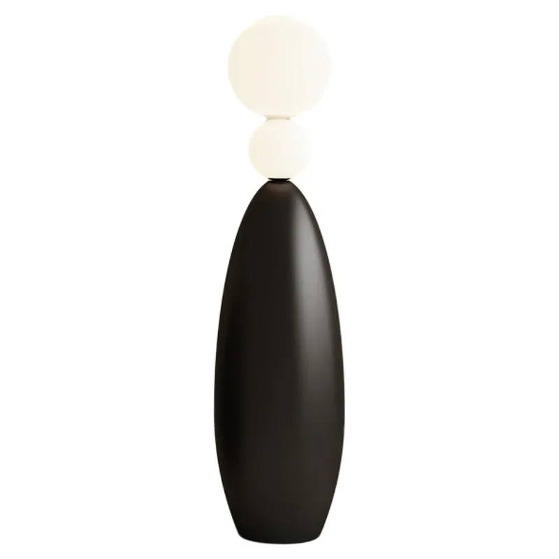 French retro floor lamp, bedroom bedside lamp next to the living room sofa, high-end ambient lamp