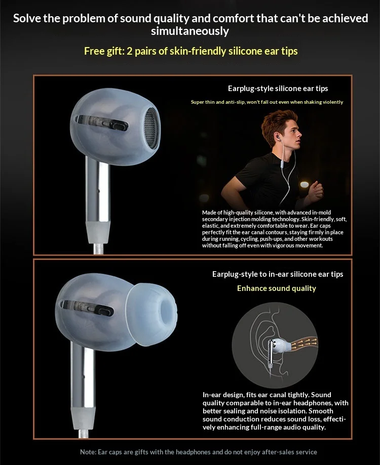 KZ KZ Duet Ohrhörer Hifi Bass Earbud Quad Core Dual Dynamic Driver HD Dual Mic Abnehmbares Kabelgebundenes Headset für Musik und Gaming – Detail 9