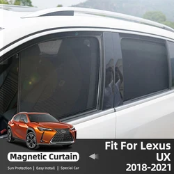 Dla Lexus UX 200 UX200 UX250H 2023 2018-2022 Samochodowa zasłona przeciwsłoneczna Osłony przeciwsłoneczne Magnetyczna osłona przeciwsłoneczna Solar Auto Akcesoria