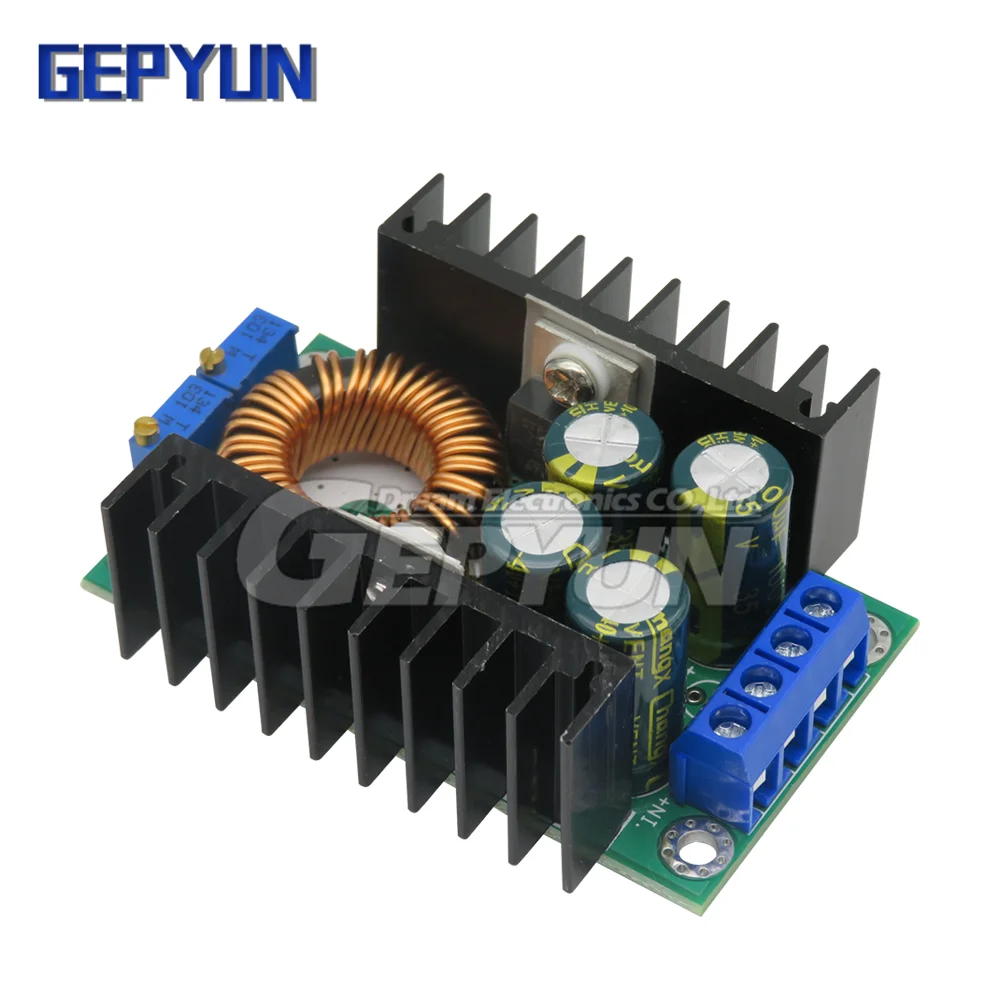 300W XL4016 DC-DC Max 9A Step Down Buck Converter 5-40V to 1.2-35V Adjustable Power Supply Module LED Driver
