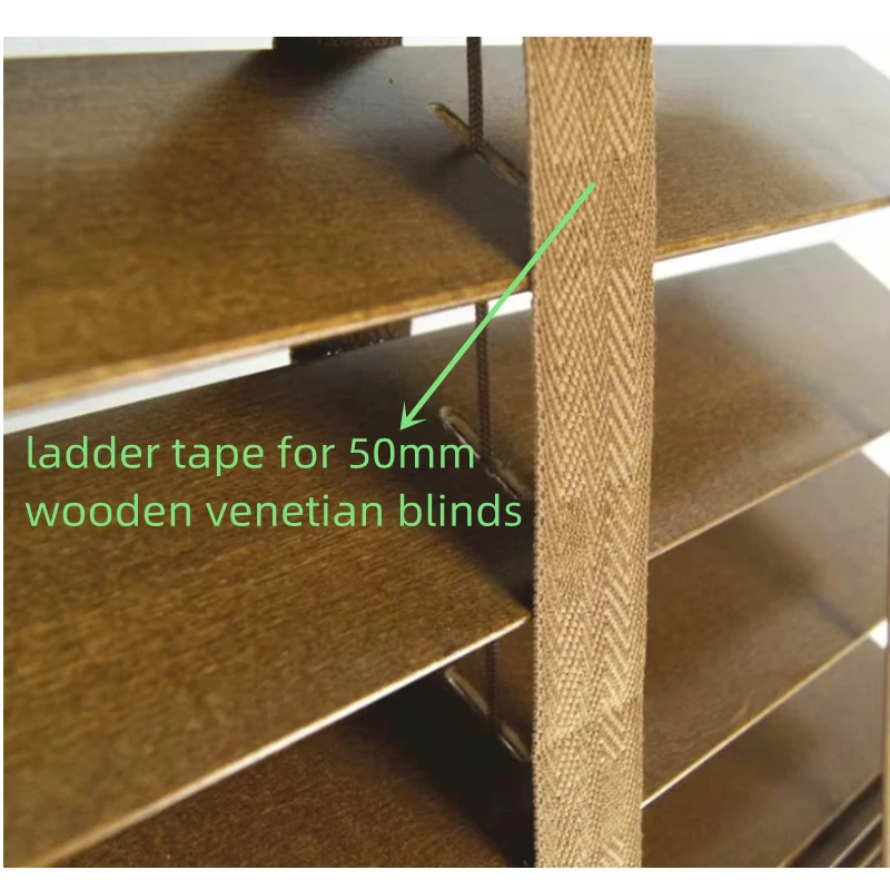 38mm Width Ladder Tape For 50mm Wooden Venetain Blinds 2