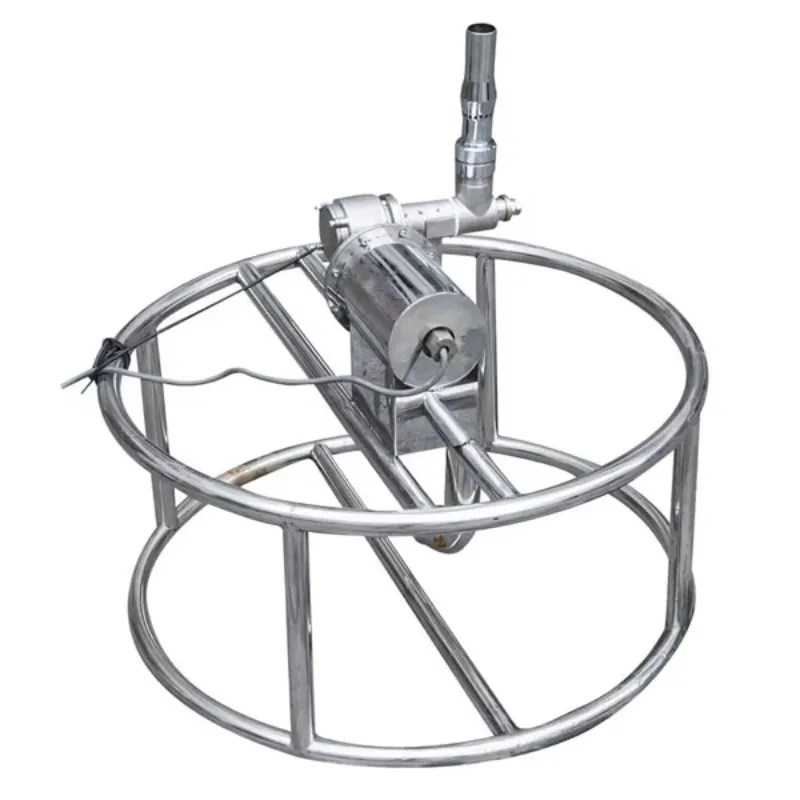 DN50 Circular Stainless Steel Fountain Nozzle Frame Outdoor Landscape Water Scene Metal Component Integral Pipeline Support Rack