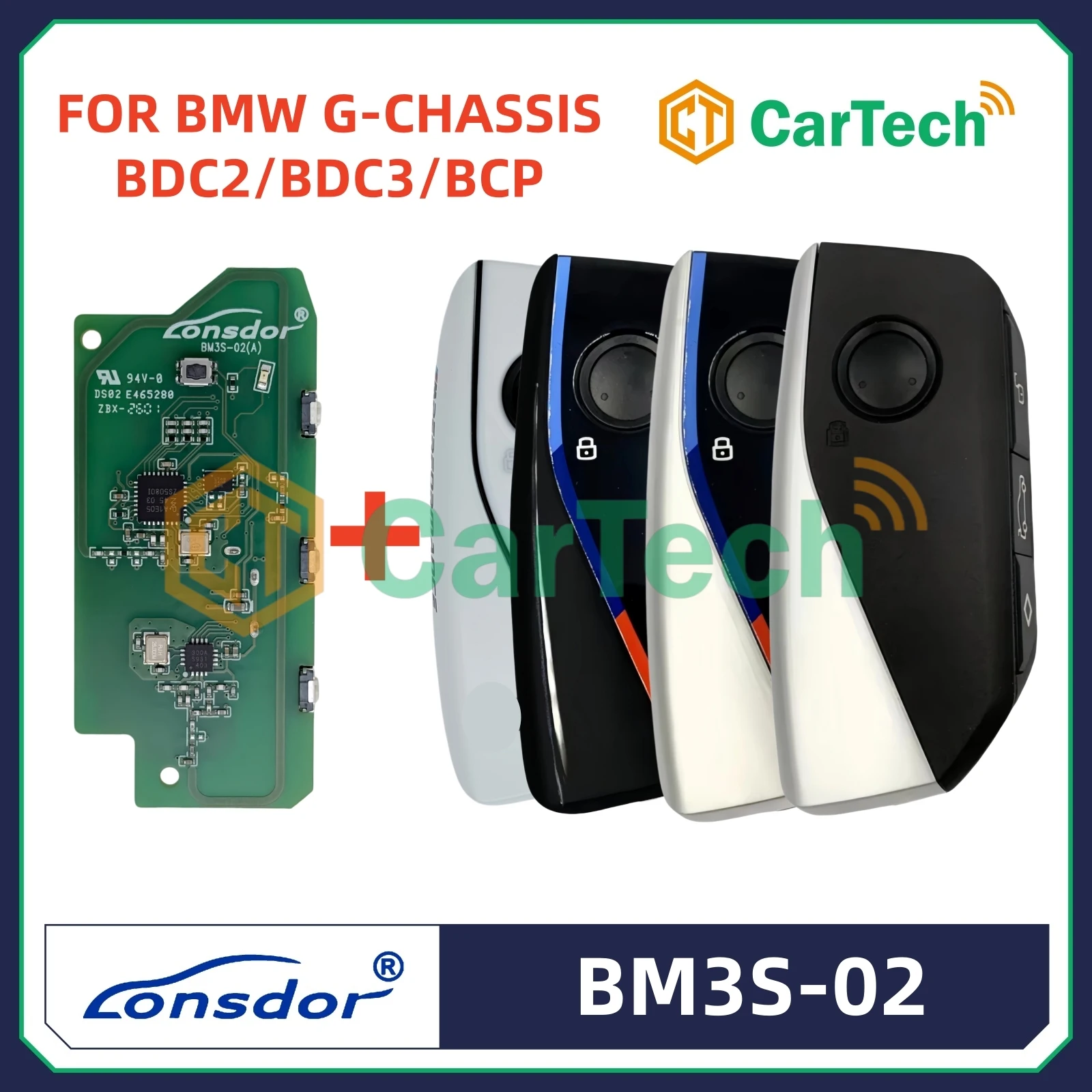 Cartech Lonsdor BM3S-02 Universal Smart PCB Used for BMW G-Chassis BDC2 BDC3 BCP for 2 3 4 5 6 7 8 Series X3 X4 X5 X6