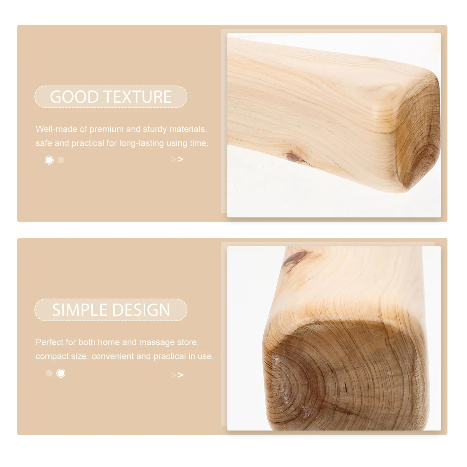 

Wooden Cervical Pillow Premium Smooth Sauna Room Pillow For Neck Support Back Pain Relief Lumbar Spine Stiff Neck Relief