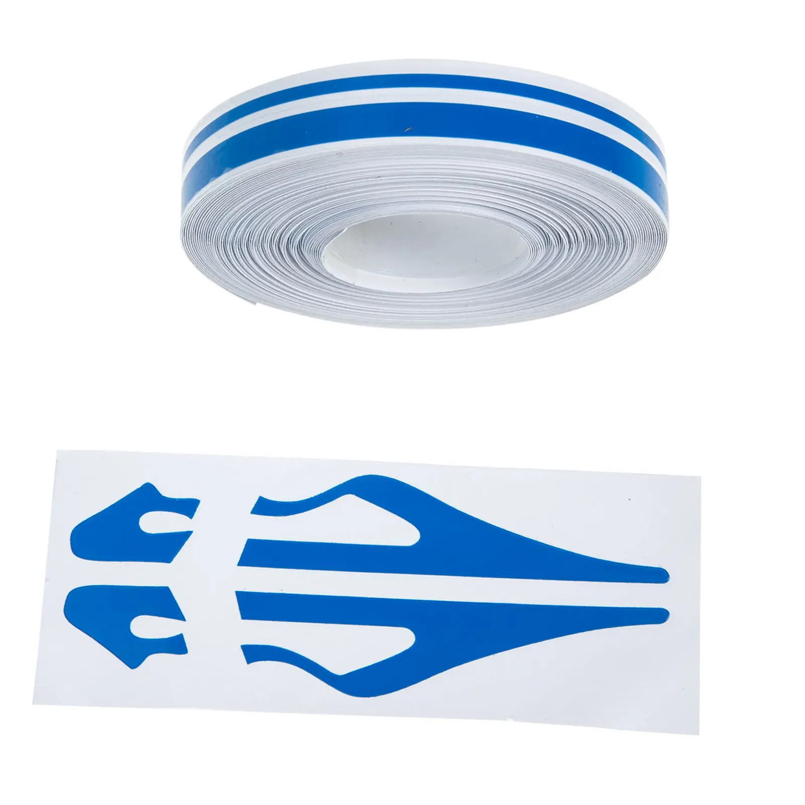 Tape Auto Pin Stripe Decals for Cars Striping Blue Automotive Double Line Pinstripe