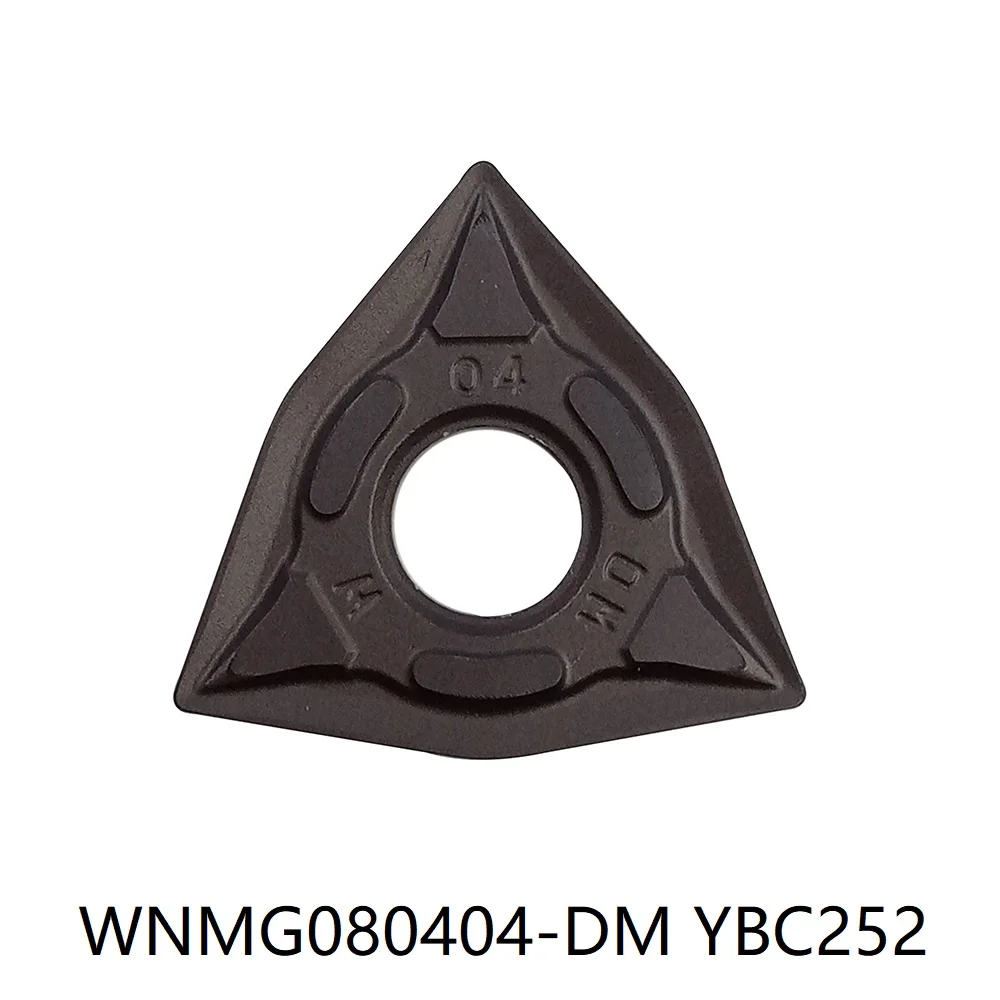

YBC252 YBC251 YBC152 ZCC WNMG 080404 DM Turning Tools Inserts For Steel WNMG080404-DM YBC252