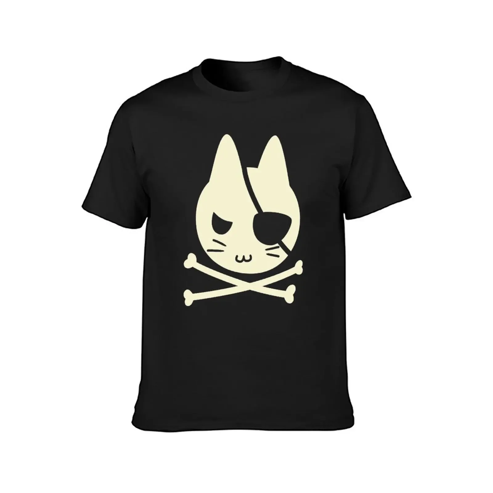 Nyan~ Pirate! T-Shirt Blouse graphic shirts workout shirts for men