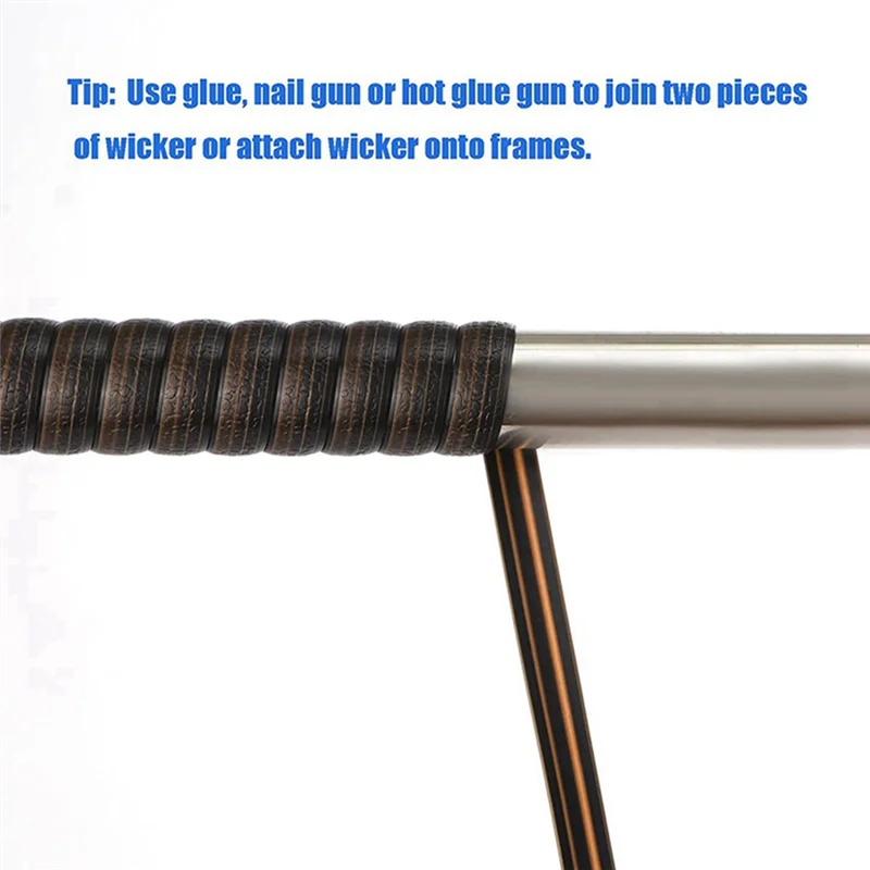 위커 수리 키트, 플라스틱 라탄, 파티오 의자 수리, 평평한 위커 가구 수리 교체