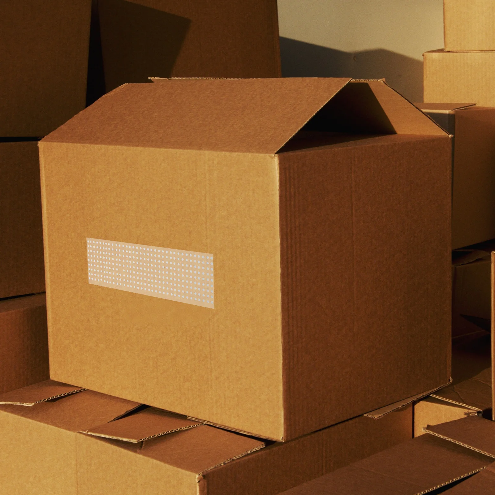 Etichette adesive per adesivi a punti rotondi che cambiano colore da 1000 pezzi per il trasporto del carico Adesivi a punti con indicatore dei danni causati dall'acqua