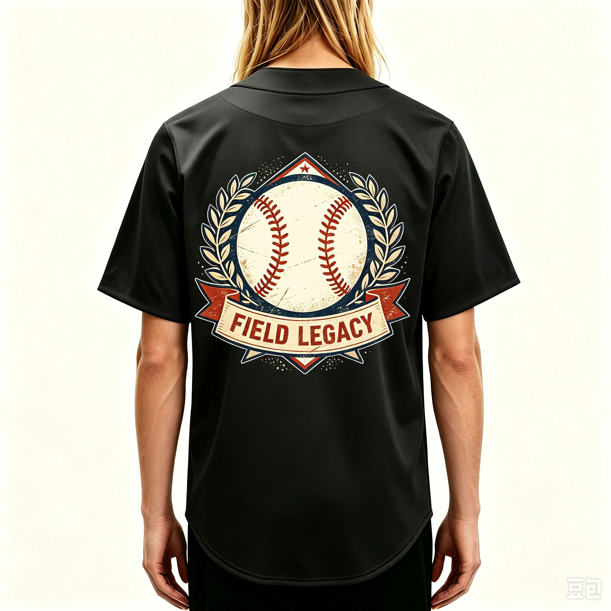 Men's Vintage Short-Sleeve Baseball Jersey Button-Down T-Shirt 'Play for the Game' Graphic Print Sports Uniform Shirt