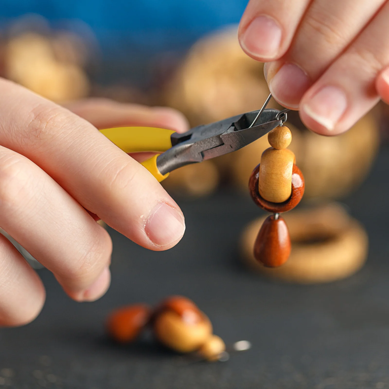 

5pcs Mini Pliers Tool Set High-Quality Durable Diy Jewelry Making Hand Tools For Beading Craft Repair Steel Pliers Kit