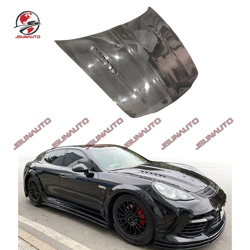 

Carbon Fiber Accessories Engine Cover For Porsche Panamera 970 Body Kit Engine Bonnet Hood For Panamera 10-13 Retrofit Kit