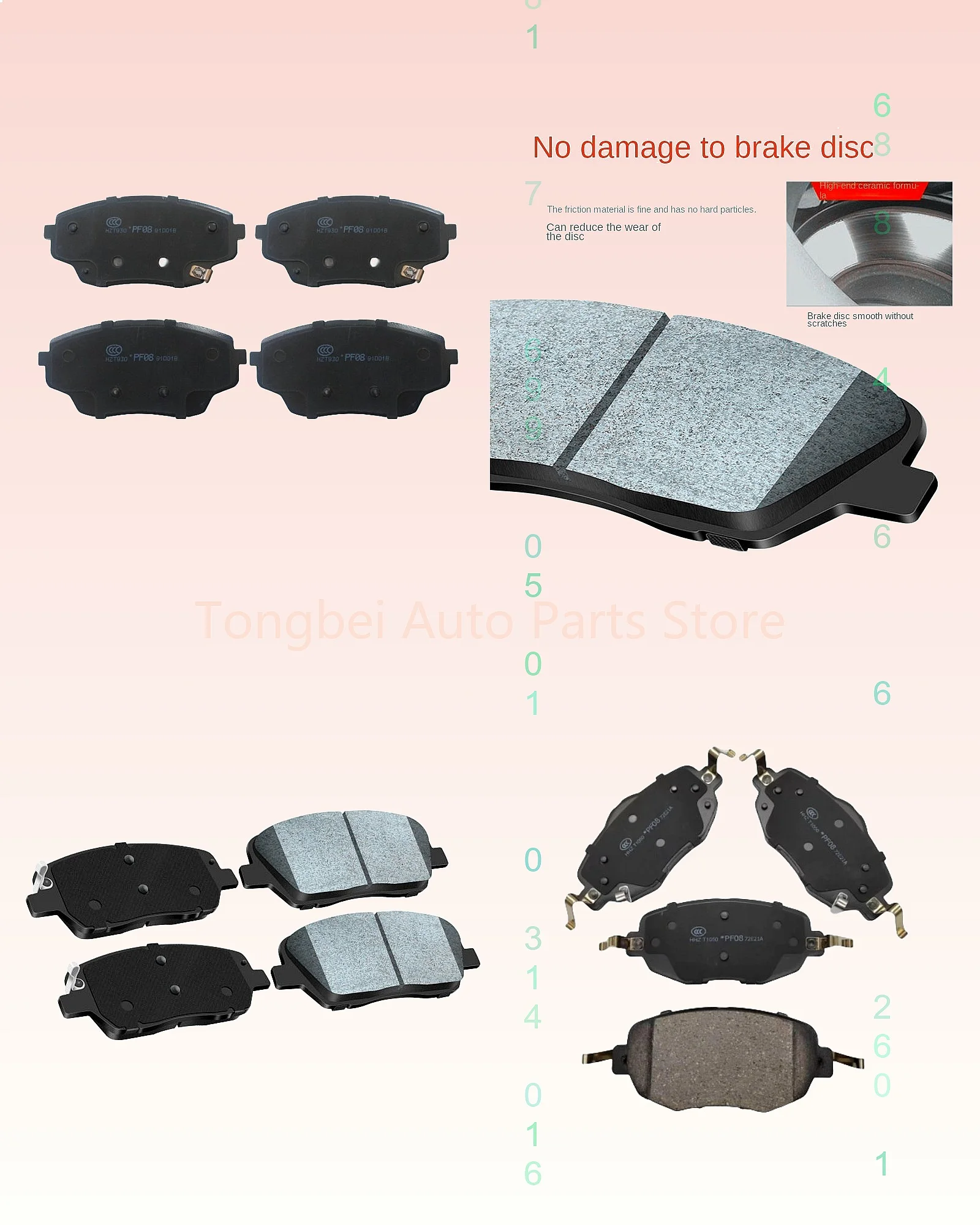 

For Changan UNI-V UNIV 1.5T 2.0T Zhidian IDD Front Rear Auto Parts