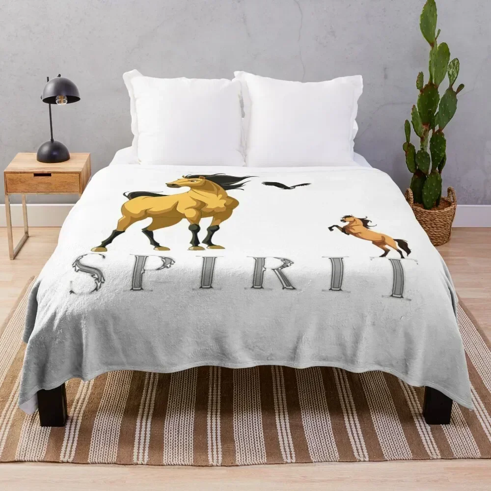 

Spirit Stallion of the Cimarron Classic Throw Blanket Soft Cozy Blanket for Pet Kids Adults