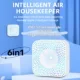 Détecteur d'Air Intelligent PM2.5/Formaldéhyde/COV/CO 2/Température/Humidité, 6 en 1, Kit de Tournesol Automatisé