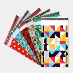 100PCS Cute Poly Mailer Self Adhesive Envelope Shipping Bag DIY Underwear Dress T-shirt Toys Wedding Gift Box Packaging Pouches