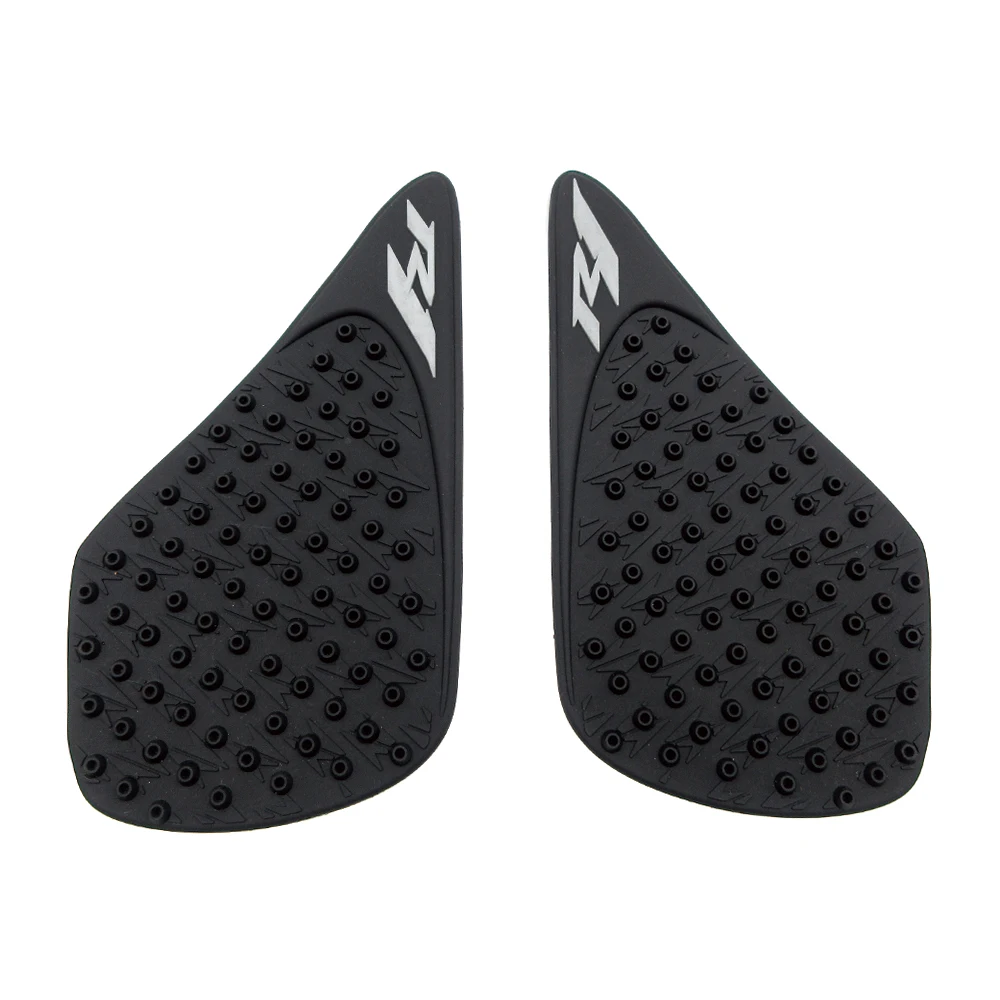 Motorcycle Tank Pad Side Anti-slip Decals Gas Knee Grip Traction Pads Protector Stickers Parts For Yamaha YZFR1 YZF R1 2007 2008