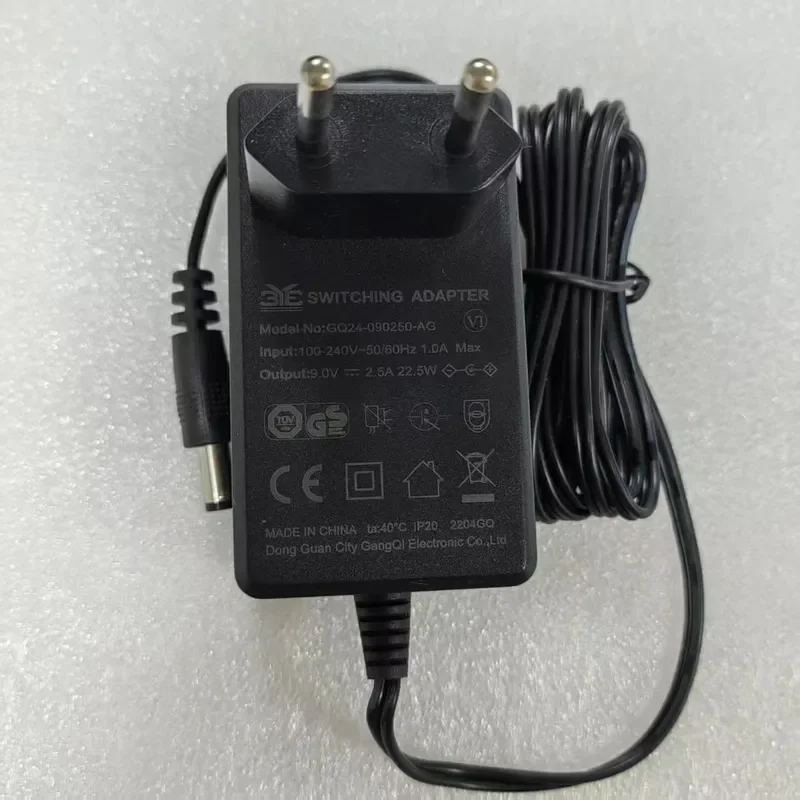 for New 9V 2.5A Power Adapter Input Voltage 100-240V Output