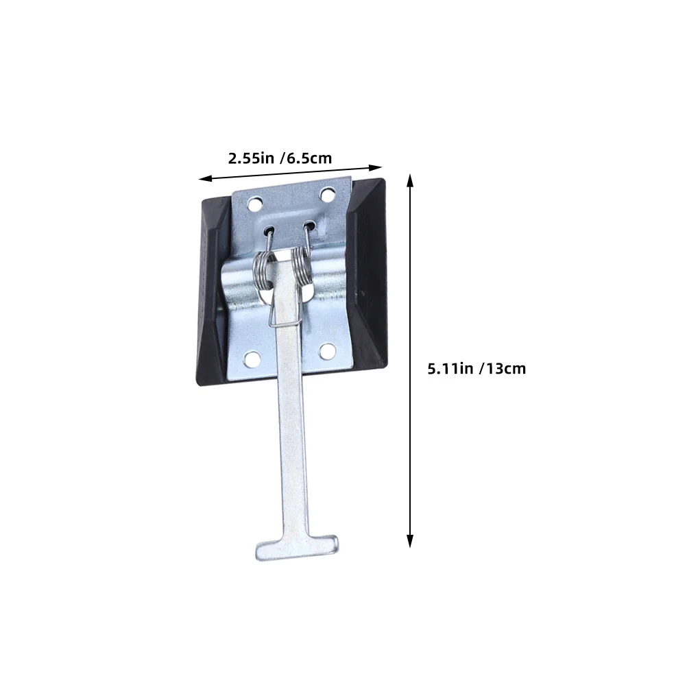 Soporte de puerta para Rv, Material fuerte, longevidad, varias propósitos, estabilidad confiable, pestillo de puerta de remolque de carga, 3 uds.