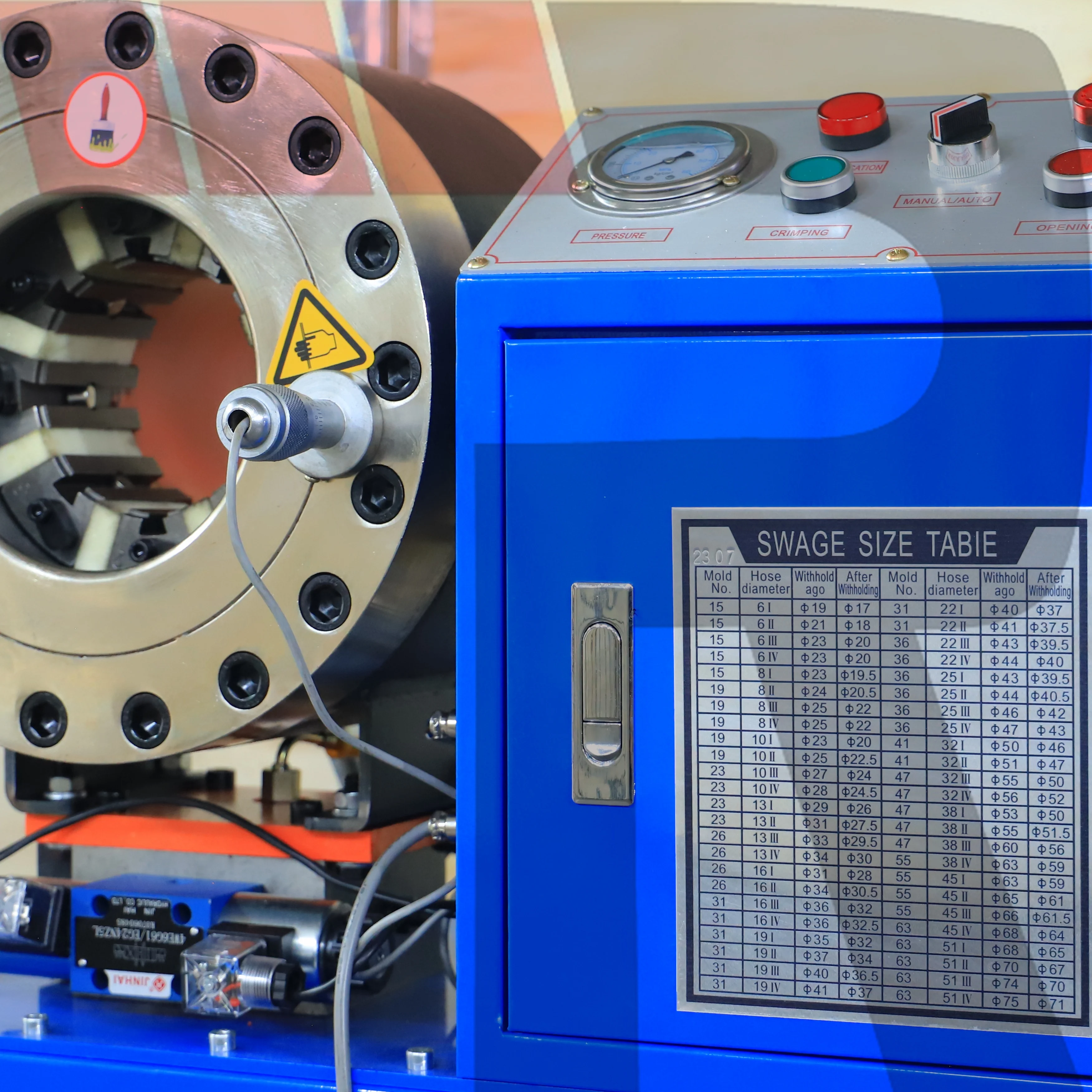 1/4-2'' 3'' 4'' Wąż hydrauliczny do zaciskania rur