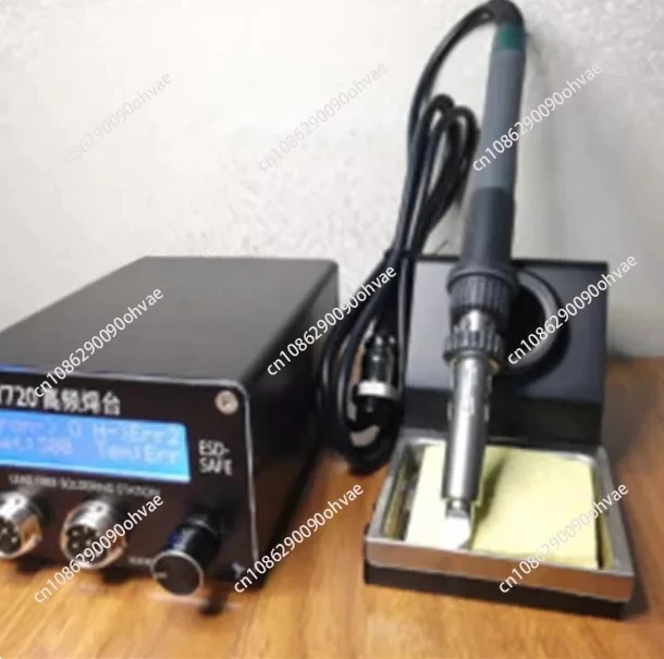 

Паяльная станция WY720: комплект с электрическим паяльником, цифровым LED-дисплеем, набором насадок и инструментами для ремонта (на английском языке)