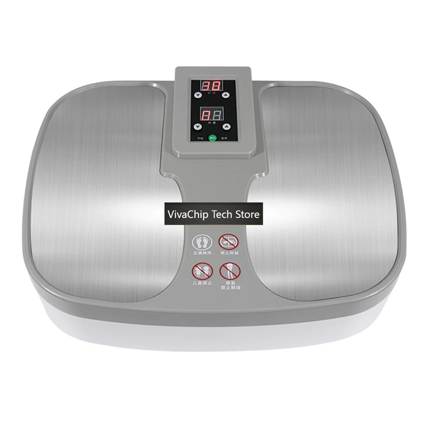 VivaCTElectric Foot Massager Heating Vibration Terahertz Temperature Control Foot Spa Energy Device