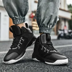 Autumn-spring Hi Top Basketball Shoes 4 Skateboarding Men's Sneakers 48 Size Board Man Sport From Famous Brands Sapateni