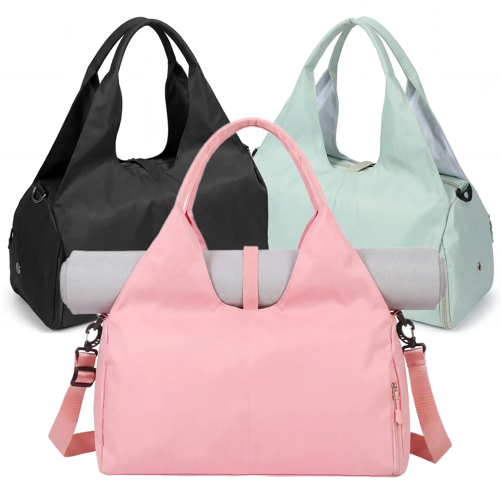 Bolsa para Esterilla de Yoga, Portátil, para Gimnasio, Porta Esterilla de Yoga, Almacenamiento para Mujeres y Hombres, Bolsa Deportiva de Viaje