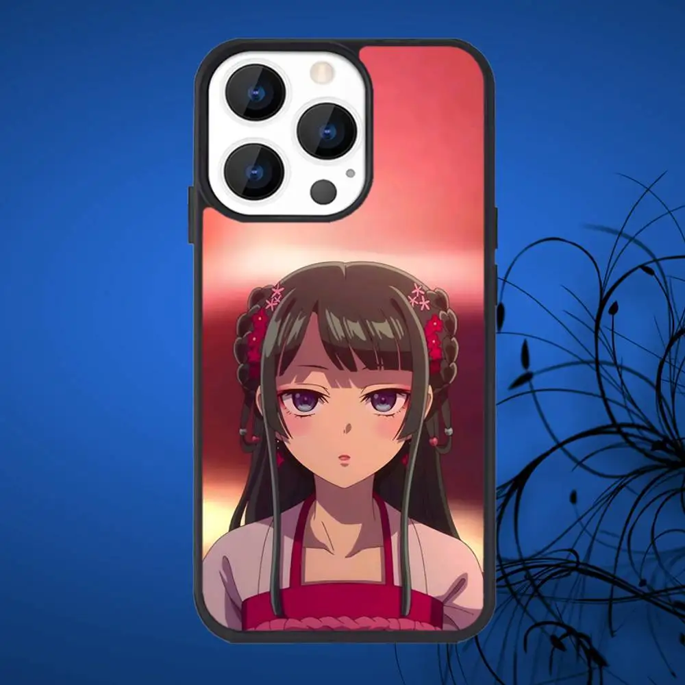 Funda de teléfono Apothecary Diaries Maomao para iPhone 17,16,15,14,13,12,11,Plus,Pro,Max Mini Magsafe carga inalámbrica magnética