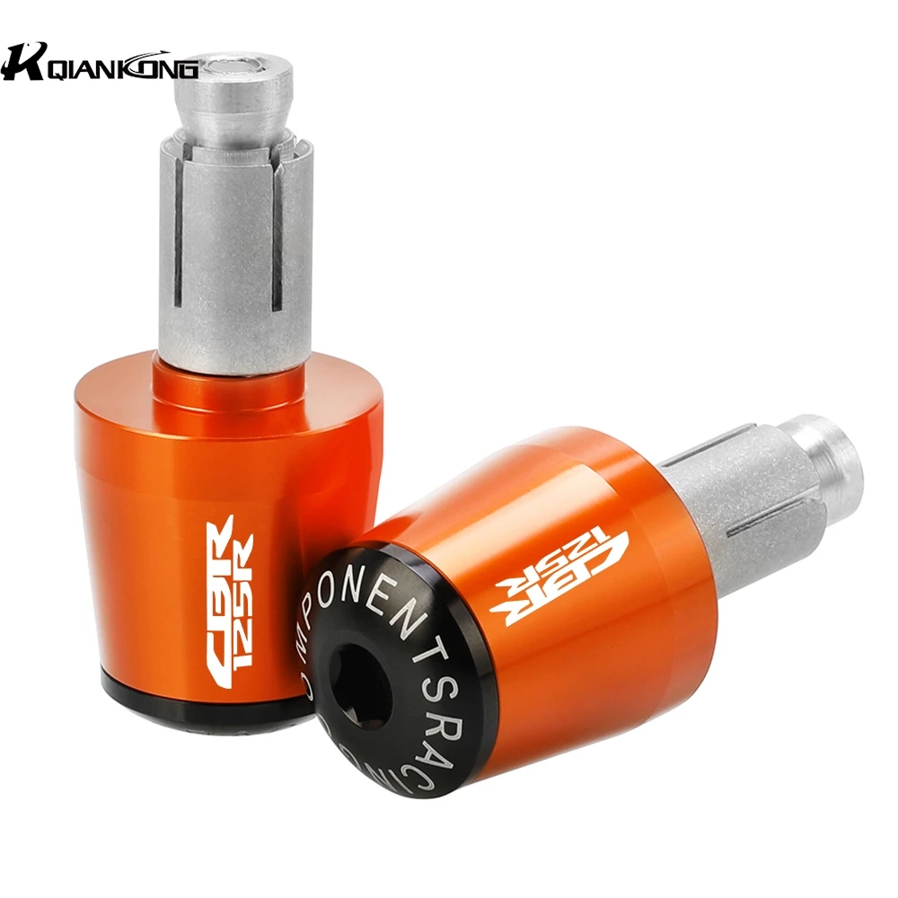 

For Honda CBR125R CBR 125R CBR 125 CBR125 R 2004-2010 2005 2006 2007 Handlebar Gear Balanced Plug Slider Handlebar Grips Cap