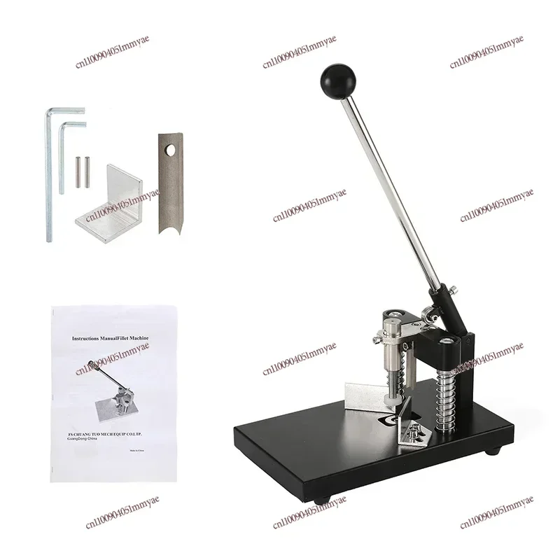 

Metal Corner Rounder Machine Heavy Duty 1.2”/30mm Thickness Manual Cutting Fillet Machine