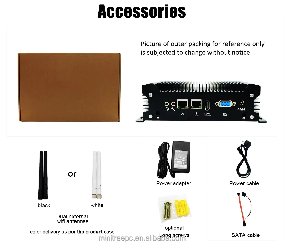 Безвентиляторный промышленный встраиваемый компьютер X86 Core i5-1135G7 i7-1165G7 2x COM Rs232 8xUSB HD VGA Dual LAN Mini Box PC 16G RAM 4G LTE
