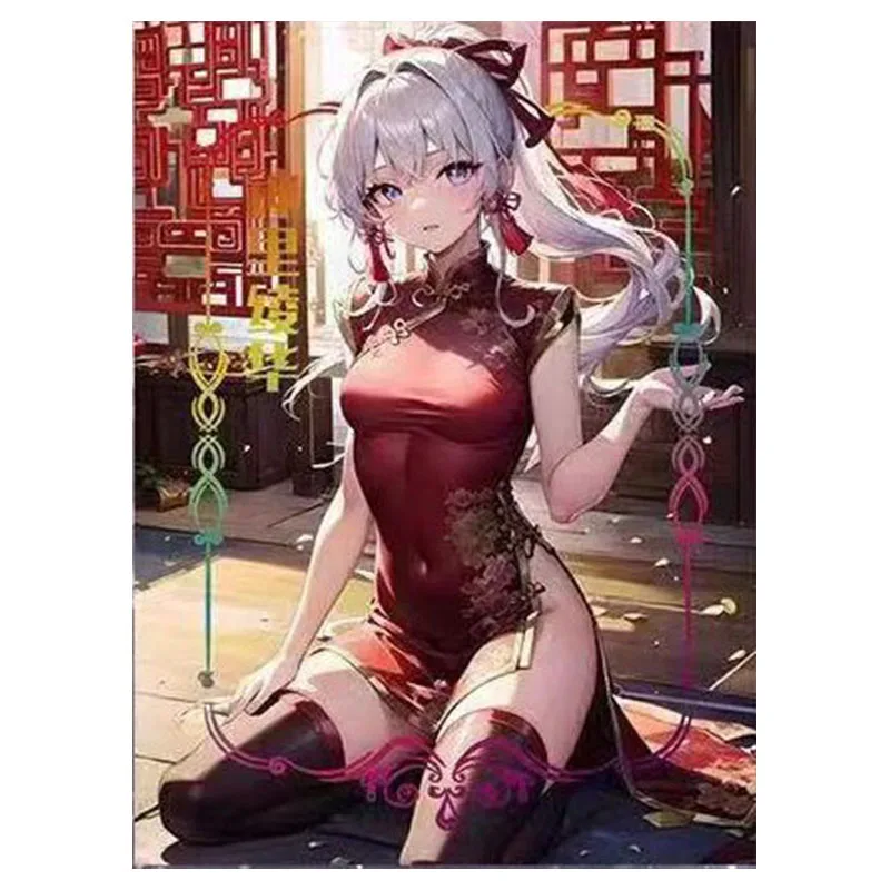أنيمي آلهة قصة نادرة تحصيل بطاقة Ereshkigal Taiho Nishikigi Chisato Kamisato Ayaka Shenhe لعب لصبي هدية عيد ميلاد