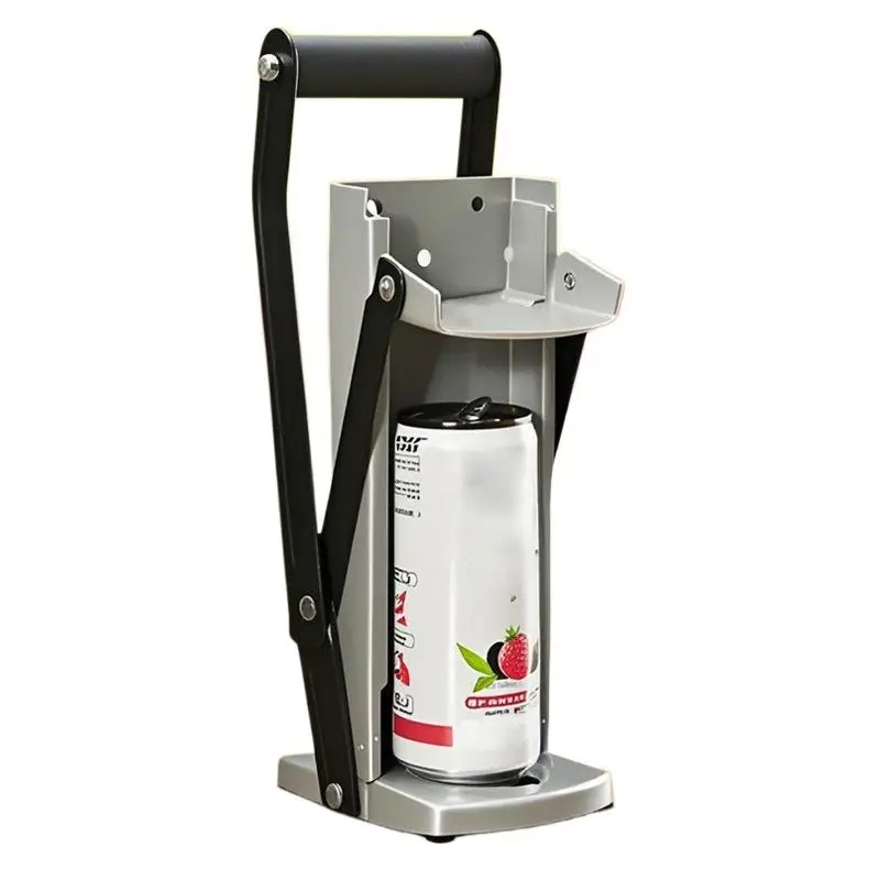 1 PCS Wall Mounted Can Crusher Metal High Leverage Kitchen Handle For 12oz Recycling Wall Mounted Beer