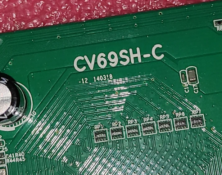 Spedizione gratuita! cv69sh-c l'interfaccia 3HDMI della scheda madre TV divisa funziona bene ed è stata testata bene