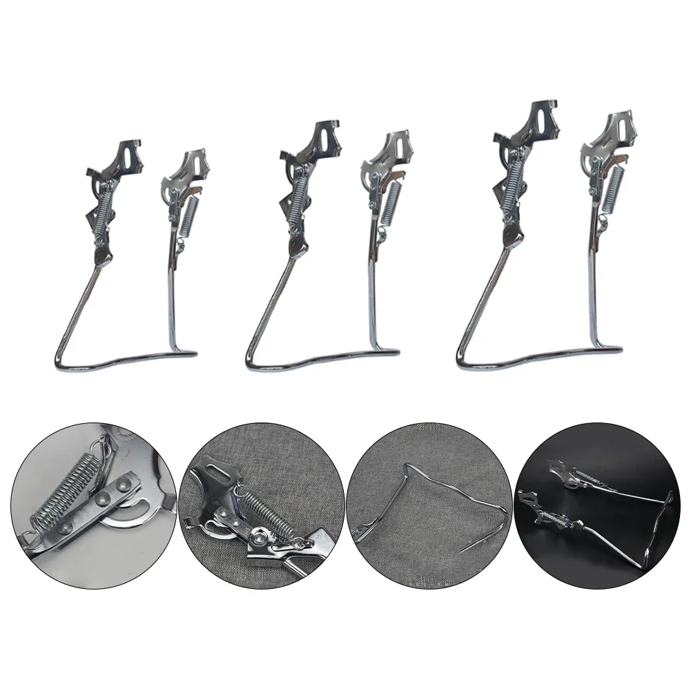

Bicycle Foot Support Bracket 20/24/26inch Iron Drop Stand Rear Kickstand Double Pegs Parking Rack Bike Kickstands Parts