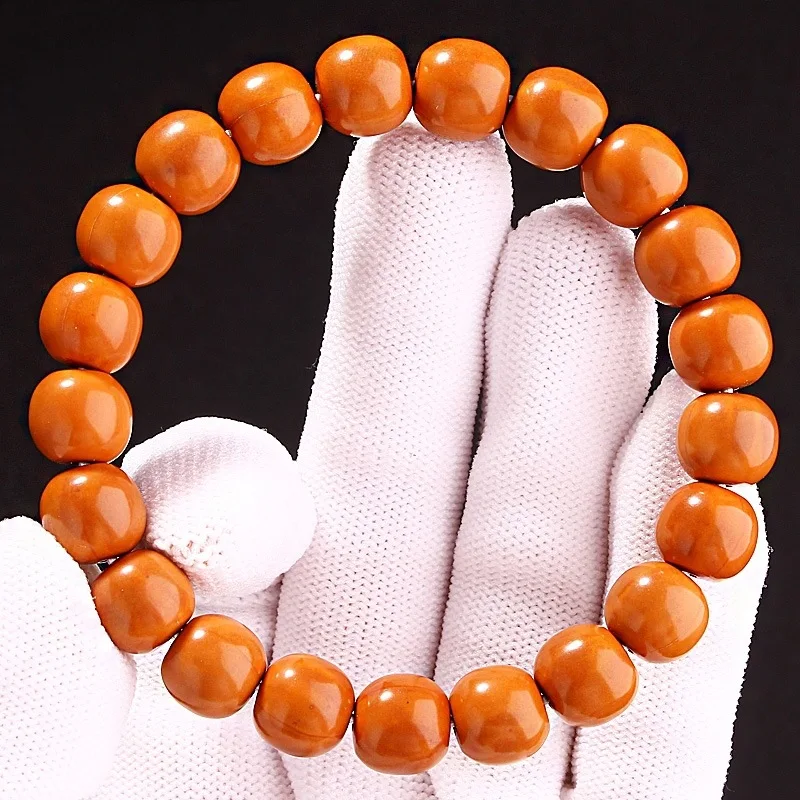 

Natural Wild Monkey Bracelet Circle Old Type Beads Hand Toy Walnut Men's and Women's Rosary Bracelets Straig