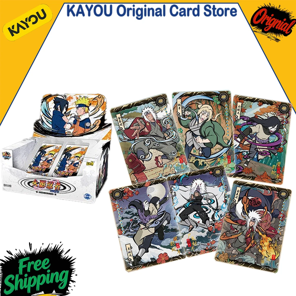 

KAYOU Genuine NARUTO Chapter 8 of Inheriting and Collecting Card Arrays Trading Cards Collection Card Anime Character Ornament