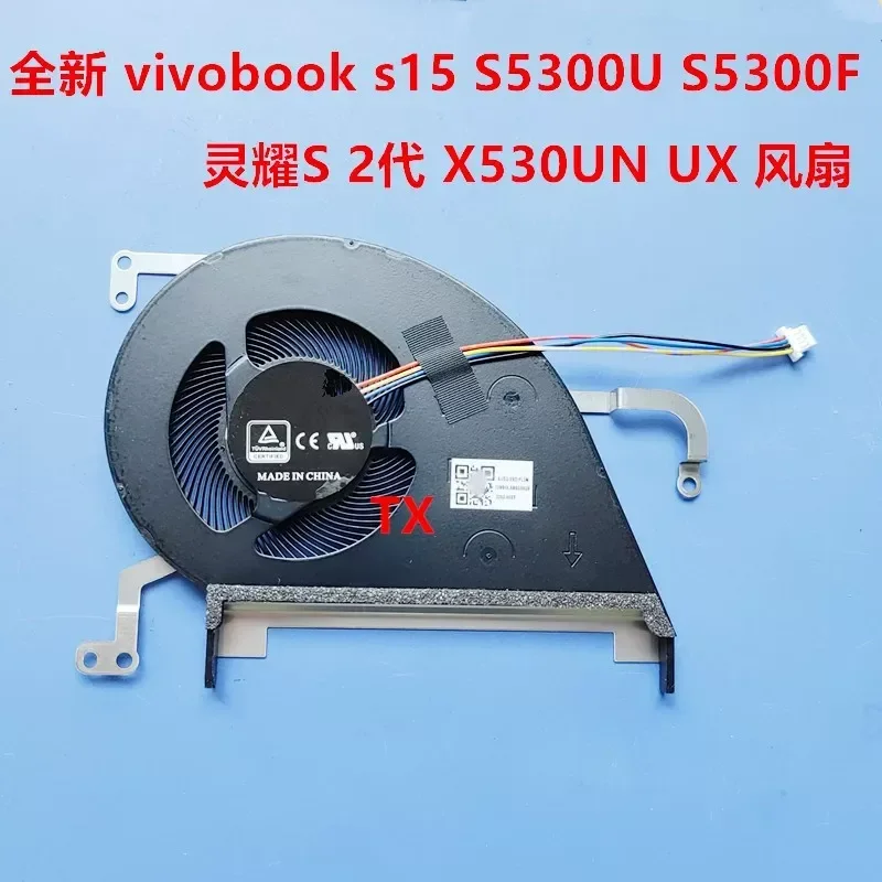 For ASUS S530 X530 K530 S5300 S530F X530U K530FA Laptop Cooling Fan Replacement