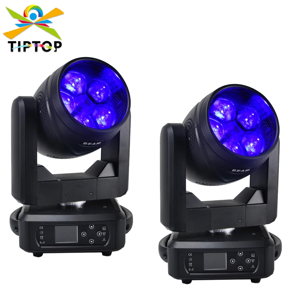 

TIPTOP Blizzard Nova 5x30W 4IN1 Super Led Moving Head Light RGBW Color Moving Head Beam Light Beam Gobo Effect 22/33DMX Channels