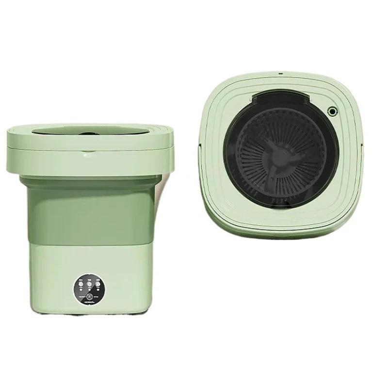 

Mini Portable Travel Washing Machine, Pure Clean Lightweight Foldable Bucket Baby Clothing