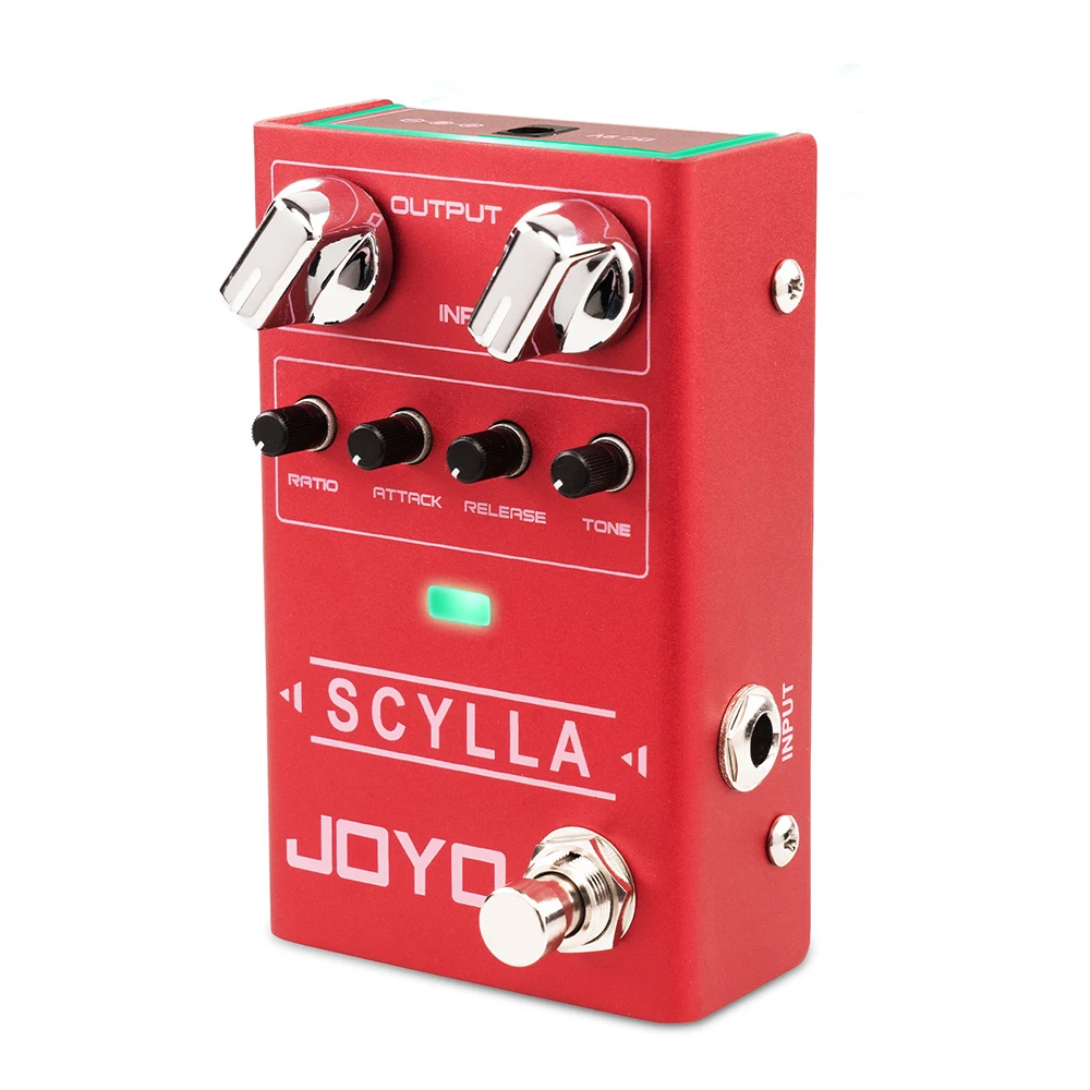 JOYO R-27 SCYLLA Bass Compression Effect Pedal Studio-grade Bass Pedal Low Noise High Dynamic Circuit Design Guitar Bass Pedal