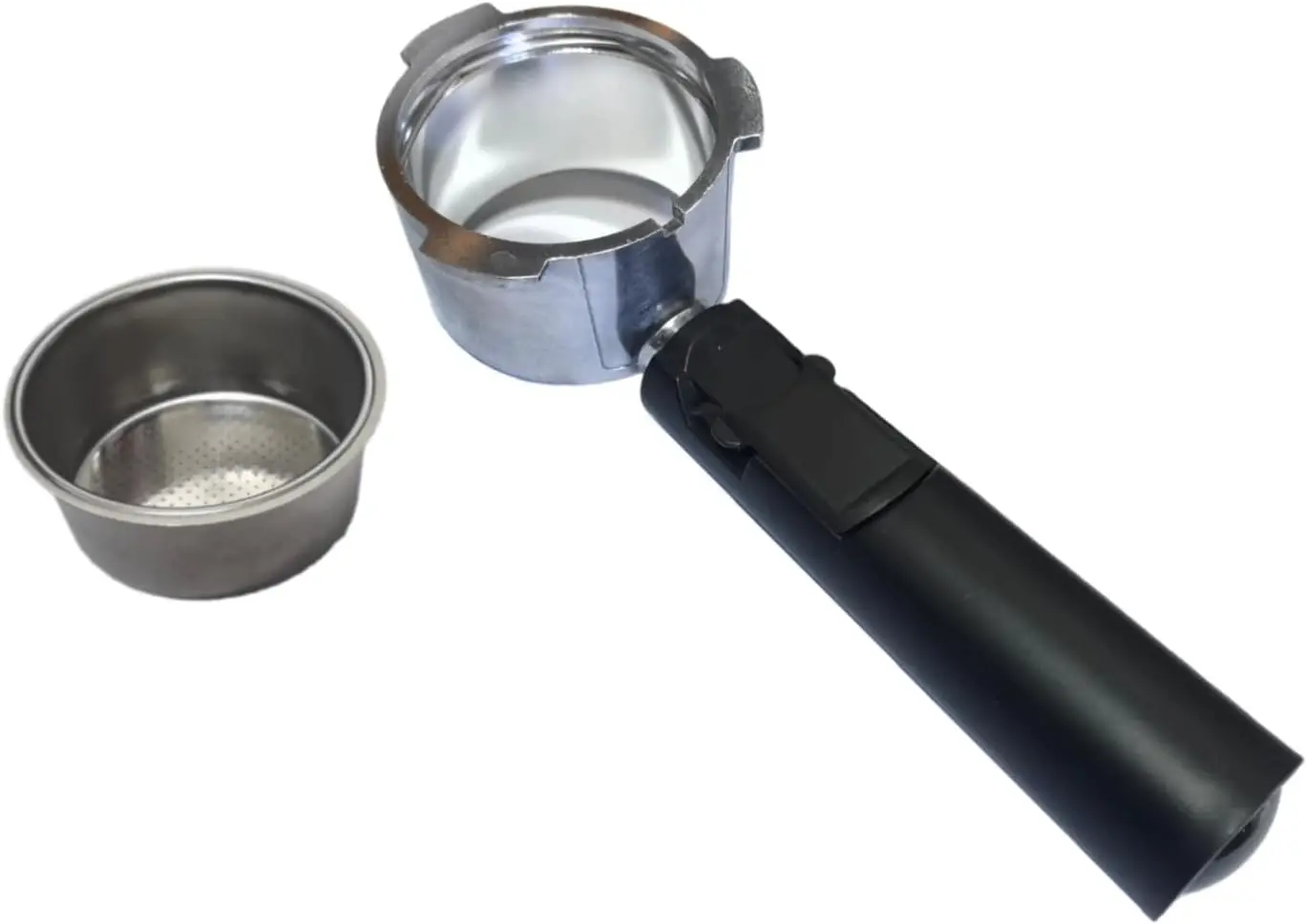 

51mm 3-Ear Bottomless Portafilter for CASABREWS CM5418, Includes Filter Basket