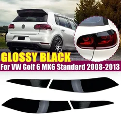 Para VW Volkswagen accesorios Golf 6 MK6 estándar 2008-2013 luz trasera lámpara trasera párpado ceja cubierta embellecedora
